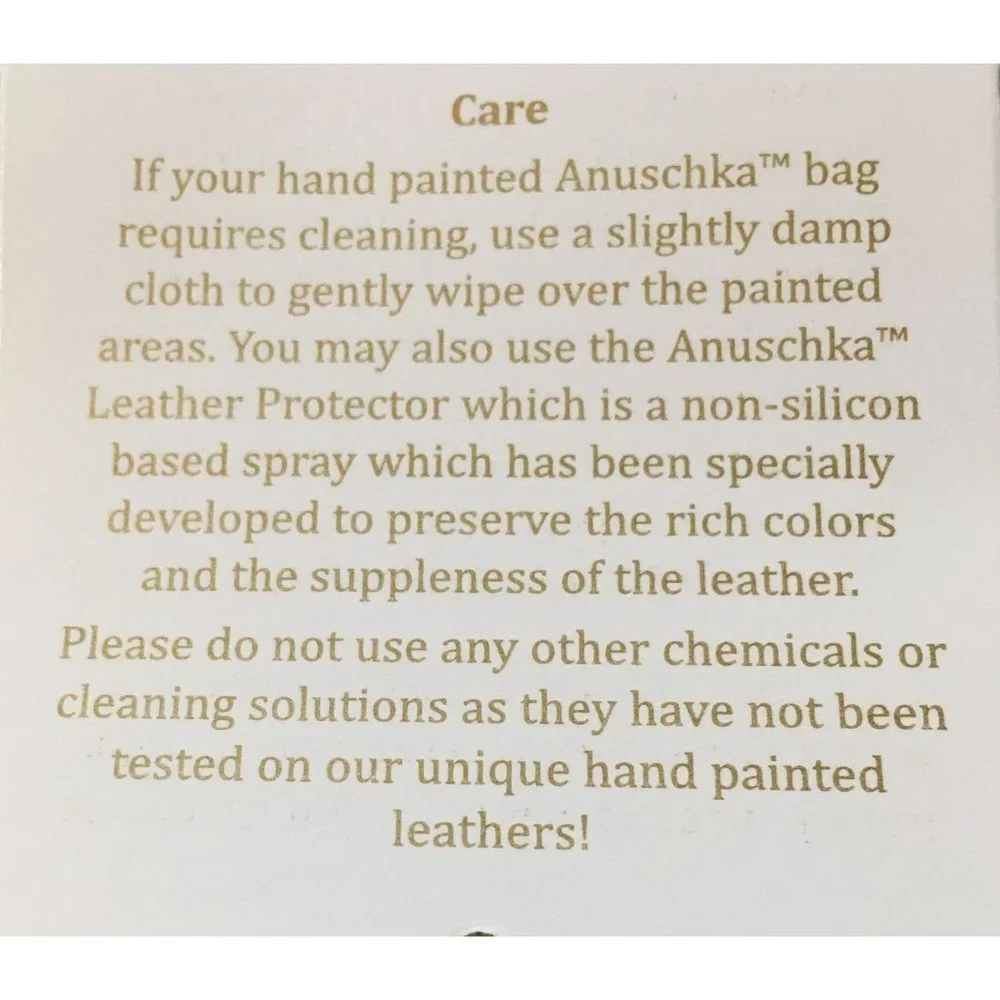 Anuschka NEVER USED Handpainted Leather Laptop Bag + Insert Southwest